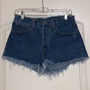 jean shorts